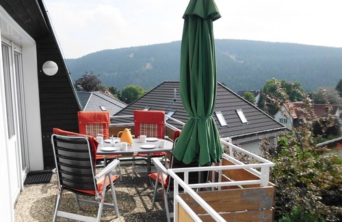 Hahnenklee Apartment | Premium Apartment Mountain View III in House Hopfe * Hahnenklee