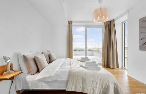 Aarhus C Apartment | Presidential suite with incredible balcony