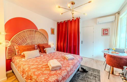 Roanne Apartment | Prestige Jacuzzi & Clim, parking - Roanne centre-ville