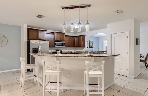 Cypress Pointe Villa | Pretty and Chic 6 bed/4.5 bath Private Pool Villa w/Games Room| Close to Disney