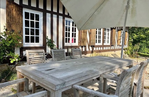 Fierville-les-Parcs Cottage | Pretty cottage with all comforts close to the village - Sauna - Fitness