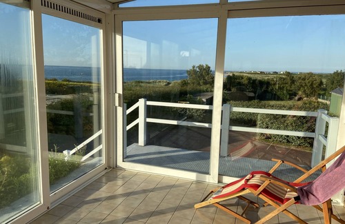 Fermanville House | Pretty seaside villa with private beach access and large enclosed garden
