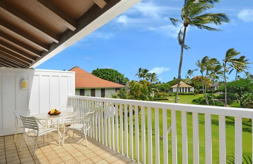 Poipu Condo | Prime Kiahuna 2 Bdrm End Unit - Lofted Ceilings - Garden Paradise
