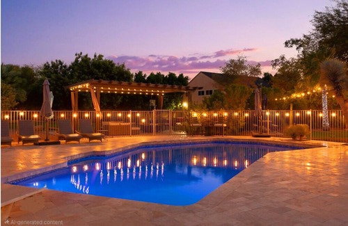 Paradise Valley Village House | Prime Location! 5000Sq'-Acre Pool/Game Room/Hot Tub/Putting Green/170+ 5★ratings