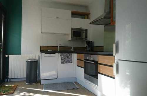 Saint-Fortunat-sur-Eyrieux Apartment | Private beach and panoramic view, on the Dolce Via