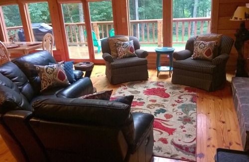 Clarksville House | PRIVACY & SERENITY! STUNNING LAKE HOME AT BOULDER COVE WITH PRIVATE DOCK!