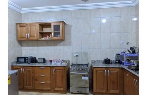 North Legon Apartment | Private 1-bedroom with Hot Water, AC and Free Wifi