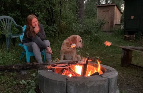 Pincher Creek Cabin | Private 500 acre ranch riverside cabin and fishing Oldman River. Family and pets