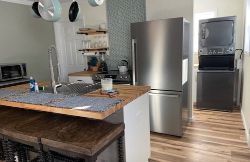 Greensboro House | Private Apartment with private deck to include seating and grill!