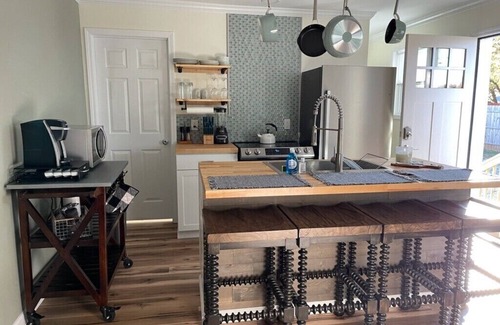 Greensboro House | Private Apartment with private deck to include seating and grill!