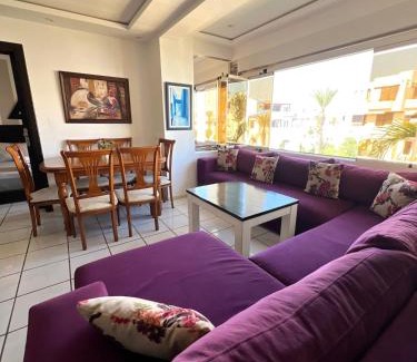 Restinga Smir Apartment | Private beach 100 meters, relaxing stay guaranteed