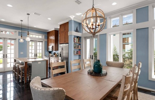Rosemary Beach House | PRIVATE BEACH/POOLACCESS- Coastal Chic-Outdoor Courtyard-4 Bikes Included