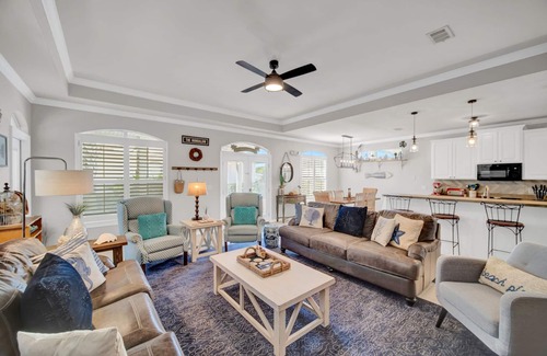 Miramar Beach House | Private Beach | Summer Tram to Beach | 2 Community Pools