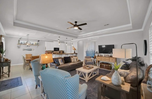 Miramar Beach House | Private Beach | Summer Tram to Beach | 2 Community Pools