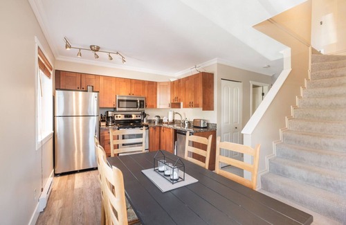 Whistler Creekside Condo | Private Bike Storage | Free parking | Mountain Views | Window AC