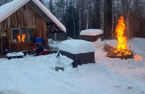 Willow Cabin | Private cabin/campground- outdoor Alaska recrecreational retreat