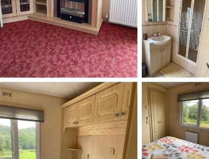 Liskeard Ski Chalet | Private country caravan surrounded by fields