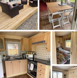 Liskeard Ski Chalet | Private country caravan surrounded by fields