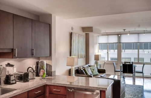 George Washington University Apartment | Private DC 1BR | Full Kitchen | Washer/D | by GLS
