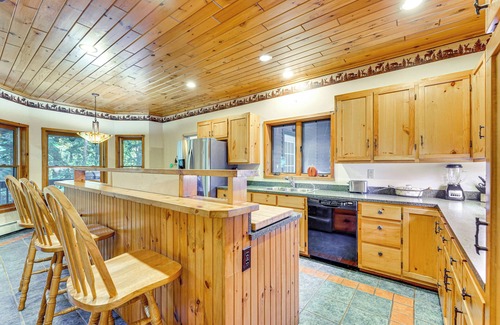 Old Forge House | Private Deck & Fire Pit: Adirondack Family Home