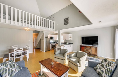Ocean Pines House | Private Dock, Hot Tub: Waterfront Ocean Pines Home