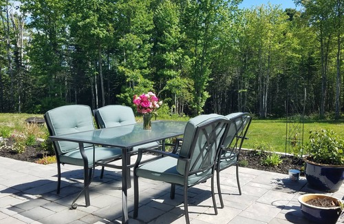 Lamoine House | Private, eco- and dog-friendly home tucked away in the woods.