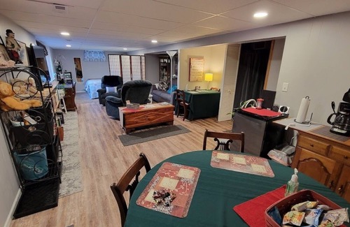 Dubuque Apartment | Private entrance/space. Peaceful getaway. Close to events.