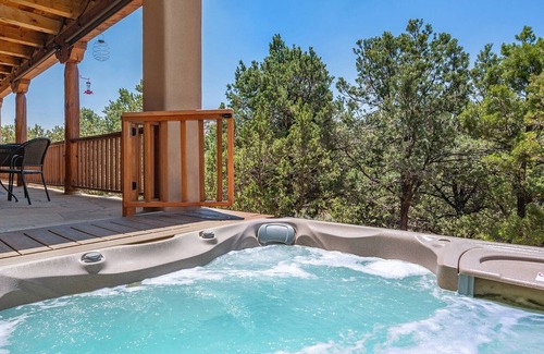 Seton Village House | Private Escape with Large Deck and Hot Tub