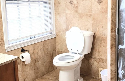 Youngstown Apartment | Private Fenced Yard King Bed Grill Fireplace