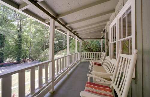Bryson City House | Private Fire Pit and Creek Bryson City Retreat!