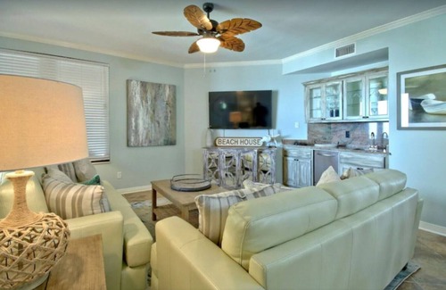 Orange Beach Condo | Private Fishing Pier! Spacious Condo -Four Seasons of Romar Beach Condo 304W -