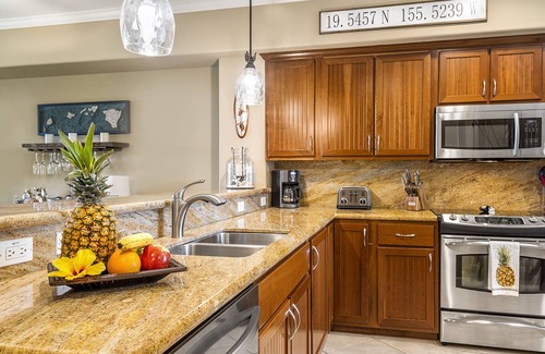 Waikoloa Villa | Private ground floor villa with bbq and golf course view.