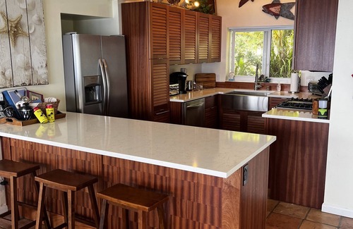 St. Thomas House | Private Heated Pool, Incredible Views! Lush Northside- Quiet, Romantic Luxury