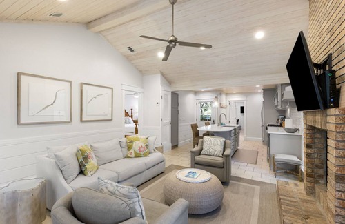 Seacrest House | Private Heated Pool, Private Boardwalk to Beach, Beach Set-Up