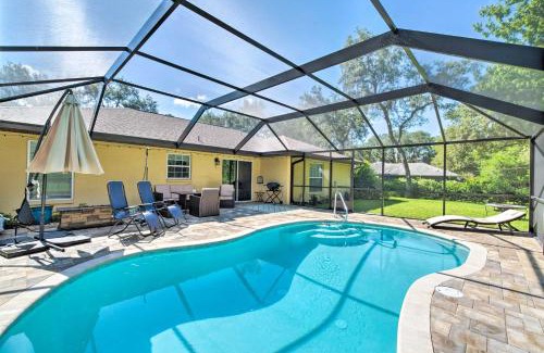 Homosassa House | Private Heated Pool Sunny Homosassa Stay!