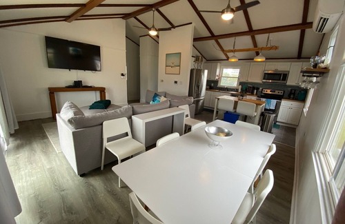 Long Beach House | Private Heated Pool and Hot Tub, across the street from the ocean!
