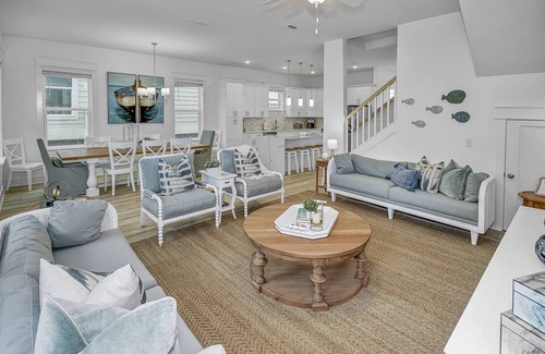 Dune Allen Beach House | Private *Heated Pool | Free Golf Cart | New Home | Patio Area | 5 Outdoor Spaces | Game Table