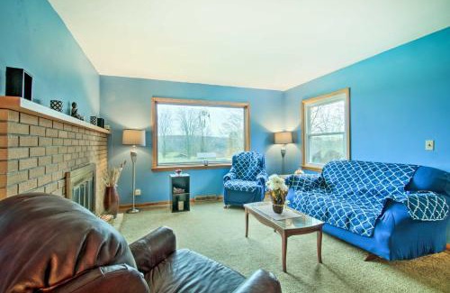 Union Township House | Private Home on 75 Acres- Near Canadohta Lake
