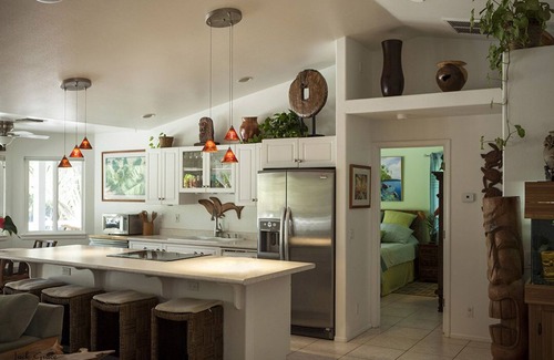 Kihei House | PRIVATE HOME on a lush half acre, Kihei Oasis boasts a 40k gallon heated pool!