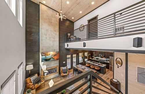 Pigeon Forge Cabin | Private Indoor Pool, Arcade & Hot Tub in a Chic Smoky Mtn Cabin