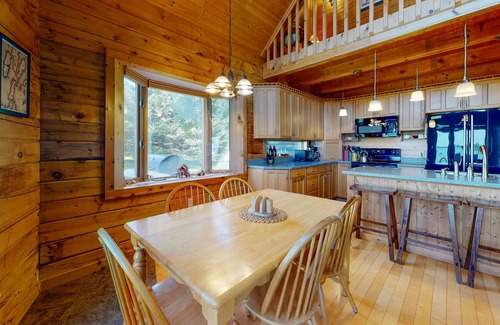 North Hero House | Private island getaway with beach access, lake views, wood stove, and WiFi
