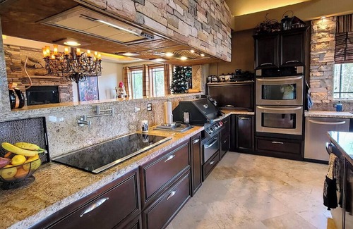 Brian Head House | Private Luxurious Estate in Brian Head indoor spa, gas fireplaces, movie theater