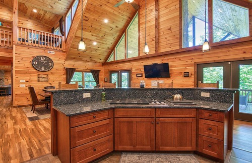 Cherokee Cabin | Private Luxury Cabin, Hot Tub, Fireplaces, Perfect for a large family!
