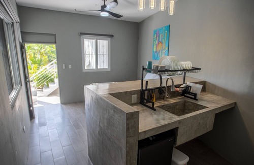 Puerto Escondido Apartment | Private Modern Studio With Pool and extra outdoor seating area