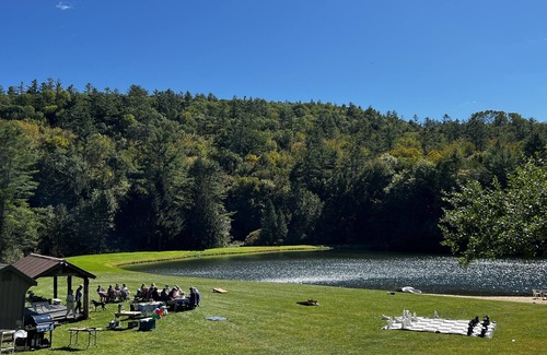 Sharon House | Private mountain lodge and estate w/lakes, trails, close to Dartmouth, & skiing