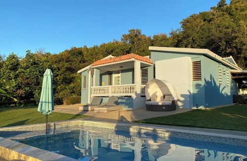 Chupacallos House | Private Mountain retreat with awesome ocean views and relaxing pool.