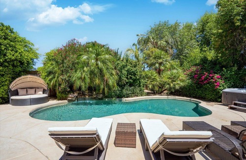 Arabian Views House | Private Oasis - Pool, Spa, Firepit, and Pool Table