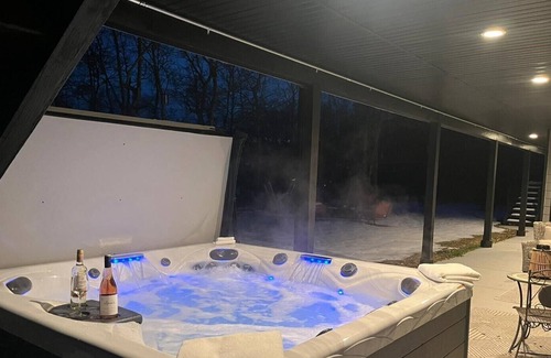 Airdrie House | Private Oasis with Hot Tub