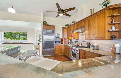 Poipu House | Private Ocean View Estate in Poipu with A/C, Jacuzzi, & Pool 5 min walk to beach