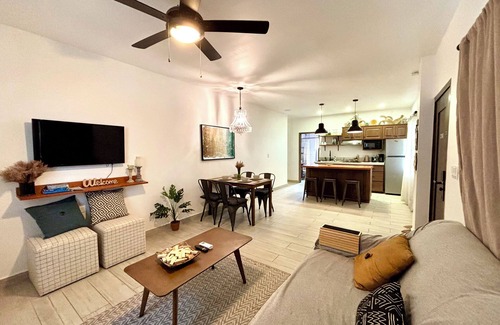 Belama Phase 2 Apartment | Private One-Bedroom Retreat - Relaxing Patio, Free Bikes